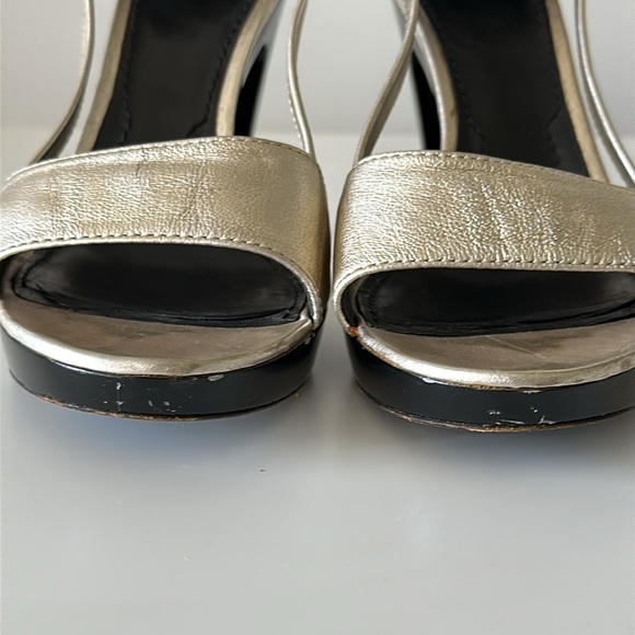 AUTHENTIC Givenchy Leather Sandals Size EU 38/ US 8 - Picture 9 of 9